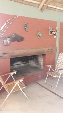 HERMOSO QUINCHO DE 6 M X 12 M CON PISCINA 