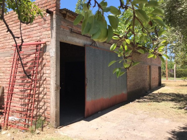 finca de 5500 m2 de plantacion de duraznos y casa de 120 m2 y galpon en Spinelli 751, El Cerrito